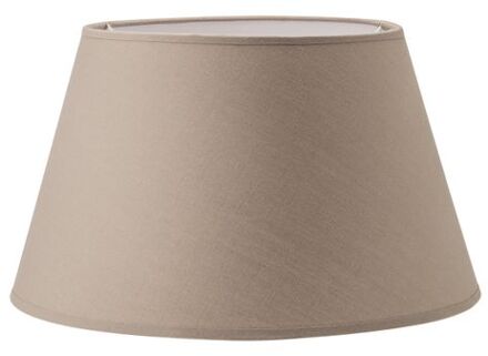 Home Sweet Home Lampenkap Largo rond taupe - B:30xD:30xH:17cm