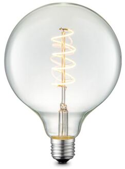 Home Sweet Home LED lamp Spiral G125 4W dimbaar - helder Transparant