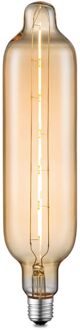 Home Sweet Home LED lamp Tube E27 5W dimbaar - amber Goud