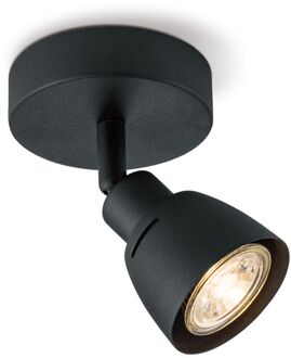 Home Sweet Home LED opbouwspot Aka Ø 9,5 cm - zwart