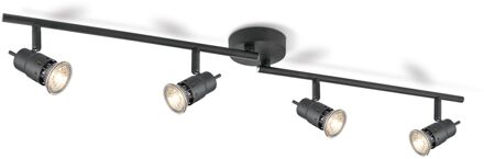 Home Sweet Home LED Opbouwspot Cilindro 4 - dimbaar - Zwart