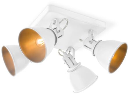 Home Sweet Home Opbouwspot Fama - Wit - 4xe14