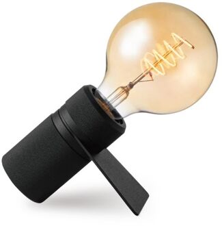 Home Sweet Home Tafellamp Matrix - Zwart - 11|10.2|5.3cm - Bedlampje