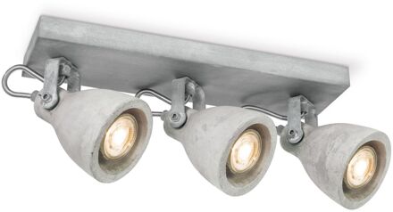 Home Sweet Home Vedi LED Opbouwspot 3L - Betongrijs