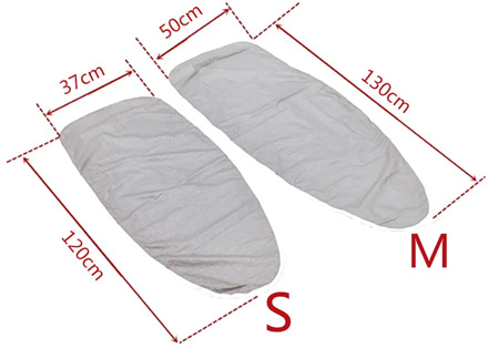 Home Universal Silver Coated Padded Ironing Board Cover & 4mm Pad Thick Reflect Heavy Heat Reflective Scorch Resistant 2 Sizes