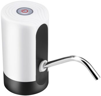 Home-Water Fles Pompen Usb Opladen Automatische Drinkwater Pompen Draagbare Elektrische Water Dispenser Voor 5 Gallon Water # g1 zilver
