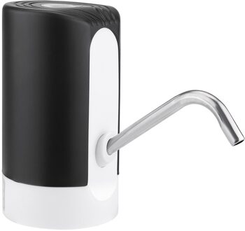 Home-Water Fles Pompen Usb Opladen Automatische Drinkwater Pompen Draagbare Elektrische Water Dispenser Voor 5 Gallon Water # g1 zwart
