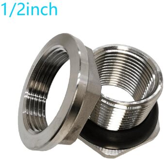 Homebrew Bier 304 Rvs Weldless Schot Tank Fitting 1/2 "/ 3/4" Voor Cleaning-Gebruik Verstelbare Moersleutel brandstoftank Onderdelen 1 2