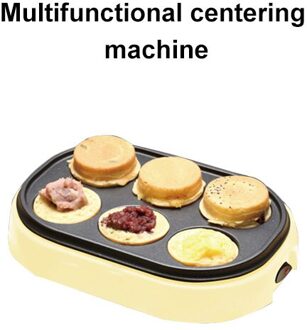 Homehold Ei Hamburger Oven Pot Wiel Cake Machine Commerciële Kleine Ontbijt Cake Machine Machine