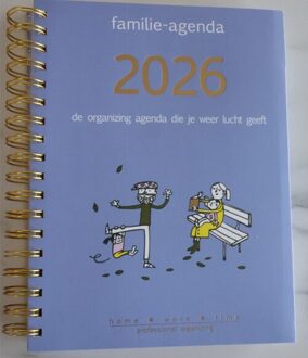 Homeworktime familie-agenda 2026 -  Sylvia Vreeswijk (ISBN: 9789082656039)