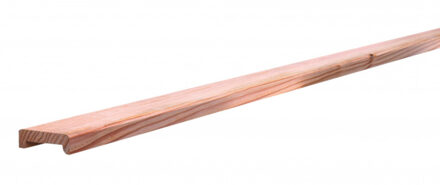 HomingXL Afdeklat lariks douglas 2,8 x 8,5 cm (180 cm) sponning 6 x 1,2 cm Bruin
