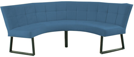 HomingXL Eetkamerbank - Amsterdam - geschikt voor tafel 150 cm - stof Element azure 21 Blauw
