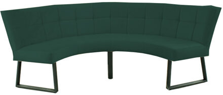 HomingXL Eetkamerbank - Amsterdam - geschikt voor tafel 150 cm - stof Element groen 12