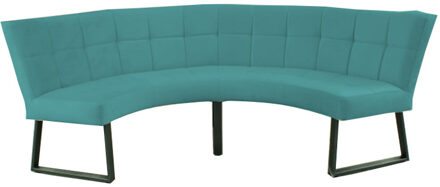 HomingXL Eetkamerbank - Amsterdam - geschikt voor tafel 150 cm - stof Element turquoise 15
