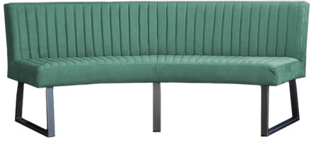 HomingXL Eetkamerbank - Hengelo - geschikt voor ovale tafel 200 cm - stof Element turquoise 15