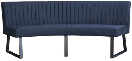 HomingXL Eetkamerbank - Hengelo - geschikt voor ovale tafel 240 cm - stof Element blauw 13