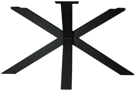 HomingXL Industrieel onderstel Matrix poot | zwart metaal | 9 x 9 cm