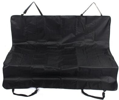 Hond Auto Seat Cover Opvouwbare Waterdichte Huisdier Auto Mat Hangmat Voor Kleine Medium Grote Honden Reizen Auto Rear Back Seat veiligheid Kussen zwart