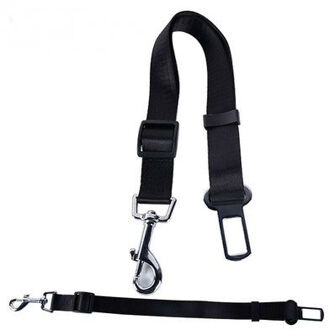 Hond autogordel leash hond vaste huisdier auto levert multi-color optionele rijden met huisdieren is handiger zwart