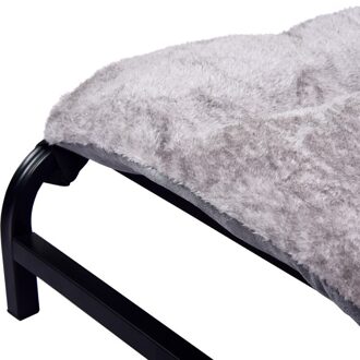 Hond Bed Ademend Bedden Voor Honden Ijzeren Frame Mesh Huizen Hond Bedden Voor Grote Honden Huisdieren Kennel Huisdier Meubels Huisdier slaap Sofa Matten Cushion enkel en alleen / 102X69X21CM
