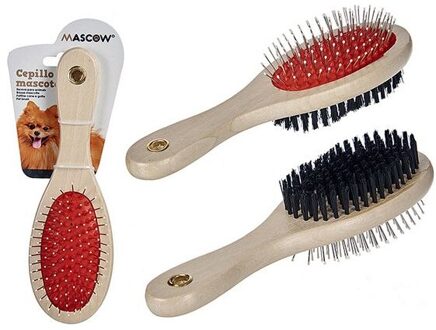 Hond Borstel Hout (6X24,5X9,5 Cm)