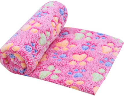 Hond Claw Handdoek Hond Kat Reiniging Handdoek Huisdier Vuile Poot Tapijt Hoge Zuig Handdoek heet roze