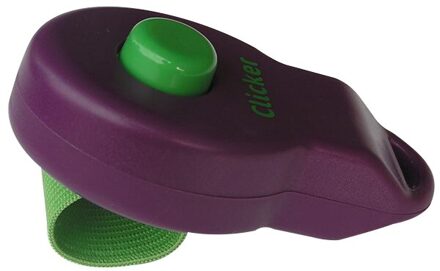 Hond Clicker Pet Trainer Apparaat Levert Huisdier Training Tool Voor Kleine Grote Honden Dog Training Clicker, whistle Pet Accessoires paars