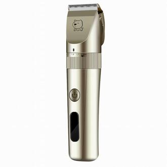 Hond Clippers Geluidsarme Huisdier Scheerapparaat Oplaadbare Hond Trimmer Draadloze Pet Grooming Tool Kat Dier Haar Snijder Trimmer Kapsel