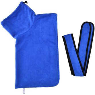 Hond Coltrui Badjas Met Riem Verstelbare Hals Super Absorberende Te Dragen Opstijgen Hond Accessoires L / S