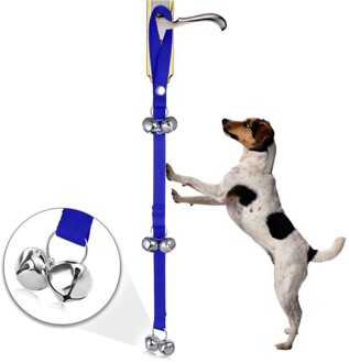 Hond Deurbellen Voor Dog Training En Inbraak Hond Deurbellen Voor Dog Training En Inbraak Clicker Deurbel Blauw