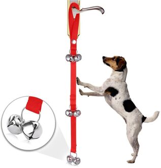Hond Deurbellen Voor Dog Training En Inbraak Hond Deurbellen Voor Dog Training En Inbraak Clicker Deurbel Rood