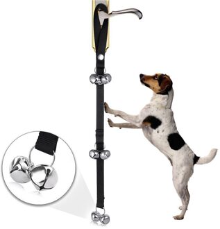 Hond Deurbellen Voor Dog Training En Inbraak Hond Deurbellen Voor Dog Training En Inbraak Clicker Deurbel zwart