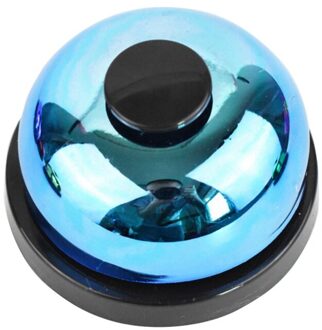 Hond Diner Op Call Bell Puppy Training Ring Kleine Grappige Hond Genaamd Huisdier Alarm Wc Potje Interactieve Speelgoed Voor Huisdieren katten Blauw