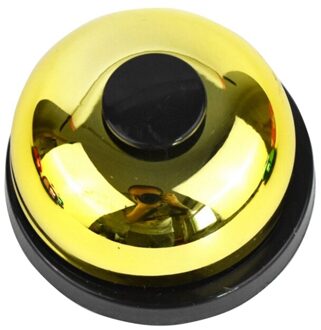 Hond Diner Op Call Bell Puppy Training Ring Kleine Grappige Hond Genaamd Huisdier Alarm Wc Potje Interactieve Speelgoed Voor Huisdieren katten Geel