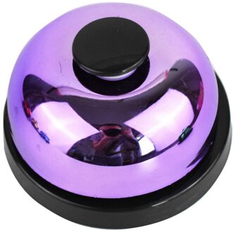 Hond Diner Op Call Bell Puppy Training Ring Kleine Grappige Hond Genaamd Huisdier Alarm Wc Potje Interactieve Speelgoed Voor Huisdieren katten Paars