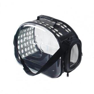 Hond Draagtas Comfortabele Geventileerde Eva Dubbelzijdig Entry Huisdier Tas Voor Outdoor zwart / S