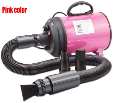 Hond Droger Sterke Macht Traploze Snelheid Huisdier Droger Lage Noice Föhn Voor Honden roze kleur