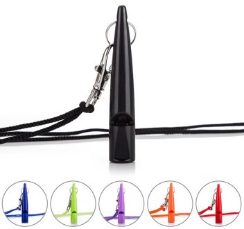 Hond Fluitje Blaffen Te Stoppen-Ultrasone Patrouille Geluid Met Touw Hond Accessoires Pet Dog Training Fluitjes 6 Kleuren oranje