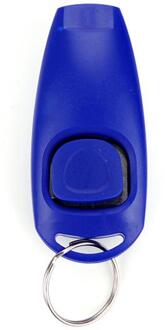 Hond Fluitje Collier Anti Aboiement Dog Training Clicker speelgoed huisdier anti hond blaffen training honden Stop Barking huisdier Clicker Training Blauw