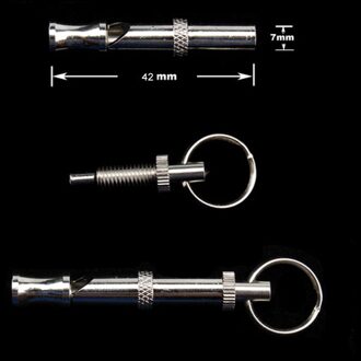 Hond Fluitje Stop Barking Fluit Puppy Animal Training Ultrasoon Geluid Repeller Sleutelhanger HK3