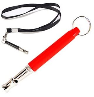 Hond Fluitje Verstelbare Training Fluitje Met Touw Stop Barking Recall Training-Professionele Honden Training Fluitjes Voor Honden Rood