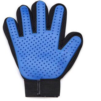 Hond Grooming Borstel Dubbele Kanten Handschoen Schoon Bad Massage Puppy Kat Haar Kammen Deshedding Tool Voor Grote Honden Huisdier levert COLOURS