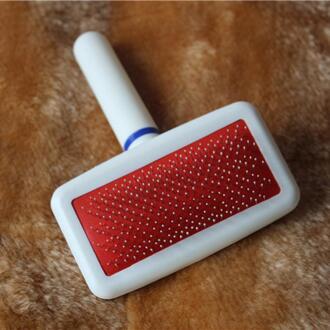 Hond Grooming Kam Kat Removal Rvs Pin Grooming Kam Borstel Voor Lang En Kort Haar Gilling Borstel Gelikter Tool