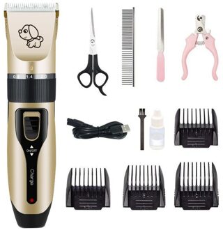 Hond Haar Clipper Profssional Elektrische Pet Grooming Clippers Honden Katten Dieren Geluidsarme Huisdier Trimmer Kit