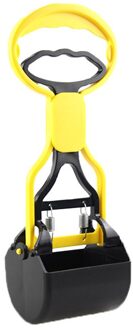 Hond Halen Wc Schop Uitwerpselen Artefact Puppy Pick Up Uitwerpselen Clip Wc Kruk Schoon Up Stront Tool Huishoudelijke Huisdier levert geel