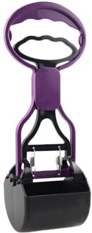 Hond Halen Wc Schop Uitwerpselen Artefact Puppy Pick Up Uitwerpselen Clip Wc Kruk Schoon Up Stront Tool Huishoudelijke Huisdier levert paars