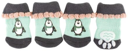 Hond Indoor Anti Slip Hond Laarzen Sokken Leuke Puppy Honden Pet Knits Sokken Anti Slip Bodem Huisdier Acessorios QG / S