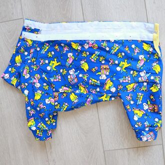 Hond Jumpsuit Puppy Kleding Dunne Gedrukt 100% Katoen Overalls Beschermen Buik Pyjama Voor Kleine Honden Chihuahua Poedel Sweatshirt 18