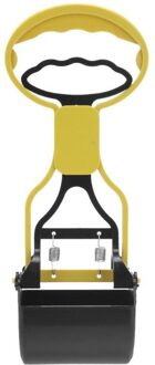 Hond Kak Scooper Dispenser Reizen Pooper Scooper Kak Scoop Schoon Animal Afval Picker Cleaning Tools geel