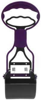 Hond Kak Scooper Dispenser Reizen Pooper Scooper Kak Scoop Schoon Animal Afval Picker Cleaning Tools paars
